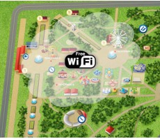 Комплект для мощного WiFi на загородном участке (круг до 100 м.) фото 1