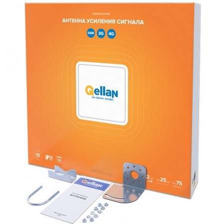 Антенна 4G Gellan LTE-22M (Панельная, 2 х 22 дБ) фото 3
