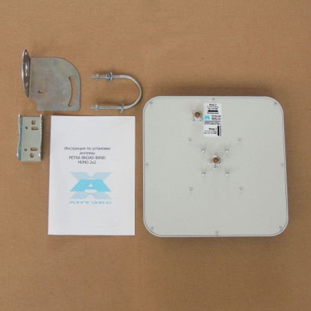 Антенна 3G/4G PETRA BB MIMO 2x2 (Панельная, 2 х 13-15 дБ) фото 17