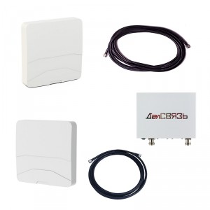 Комплект ДалСвязь DS-900/2100-17 для усиления GSM 900 и 3G (до 200 м2) фото 1
