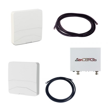 Комплект ДалСвязь DS-900/2100-17 для усиления GSM 900 и 3G (до 200 м2) фото 1
