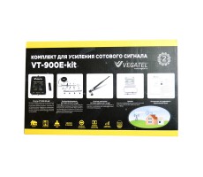 Комплект Vegatel VT-900E-kit LED для усиления GSM 900 (до 150 м2) фото 11