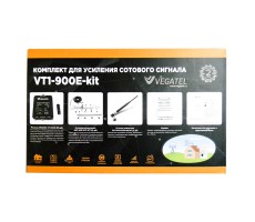 Комплект Vegatel VT1-900E-kit LED для усиления GSM 900 (до 200 м2) фото 11