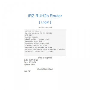 Роутер 3G iRZ RUH2b Dual-Sim, RS232, RS485 фото 7