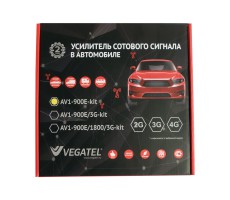 Комплект GSM-усилителя в автомобиль Vegatel AV1-900e-kit фото 12