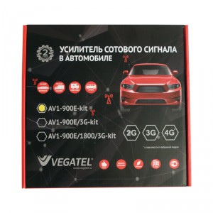 Комплект GSM-усилителя в автомобиль Vegatel AV1-900e-kit фото 12