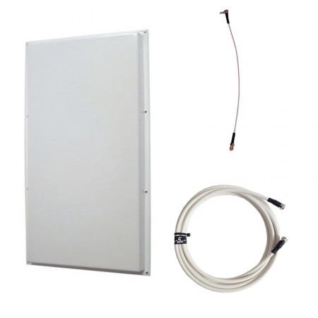 Антенна 3G/4G KP18-1700/2700 (Панельная, 15-18 дБ, кабель 5м., пигтейл CRC9) фото 1