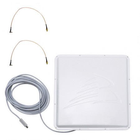 Антенна OMEGA 3G/4G MIMO USB BOX (Панельная, 2 x 18-20 дБ, USB 10 м., 2xTS9) фото 1