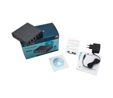 Коммутатор TP-Link TL-SG105E V4 (5 x 1000 Mbps) фото 4