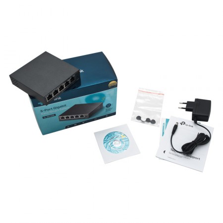 Коммутатор TP-Link TL-SG105 (5 x 1000 Mbps) фото 4