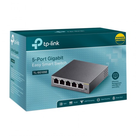 Коммутатор TP-Link TL-SG105 (5 x 1000 Mbps) фото 5