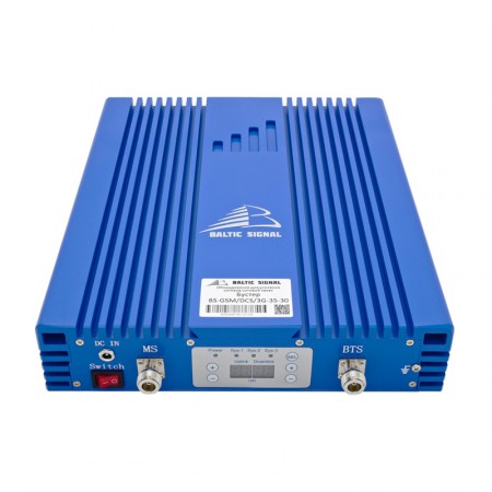 Бустер GSM900+GSM/LTE1800+3G Baltic Signal BS-GSM/DCS/3G-35-30 (35 дБ, 1000 мВт) фото 1