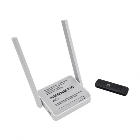 Роутер Keenetic 4G + совместимый модем фото 1