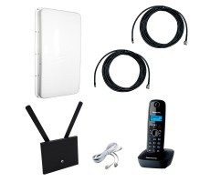 DECT-телефон на дачу с роутером и антенной GSM/3G/4G фото 1