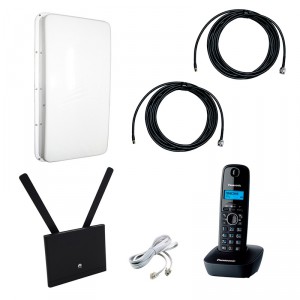 DECT-телефон на дачу с роутером и антенной GSM/3G/4G фото 1