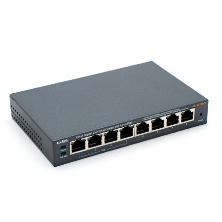 Коммутатор TP-Link TL-SG108PE (8 x 1000 Mbps) фото 6