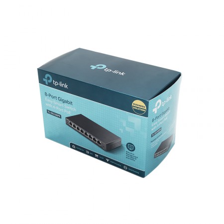 Коммутатор TP-Link TL-SG108PE (8 x 1000 Mbps) фото 7
