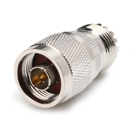 Переходник NU-312 N-male - UHF-female (ВЧ переходник N вилка - UHF гнездо) фото 4
