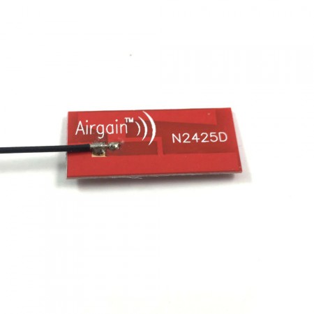 Антенна WiFi Airgain N2425D с разъёмом U.FL/IPX фото 3