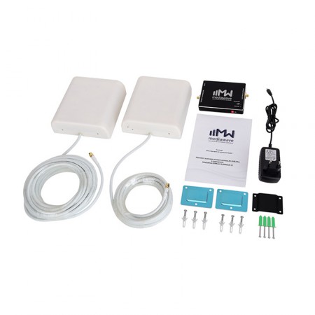Комплект 3G-репитера MediaWave MWK-21-N (до 200 м2) фото 1