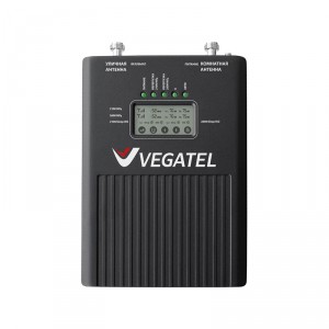Репитер 3G+4G Vegatel VT3-3G/4G LED (75 дБ, 320 мВт) фото 1