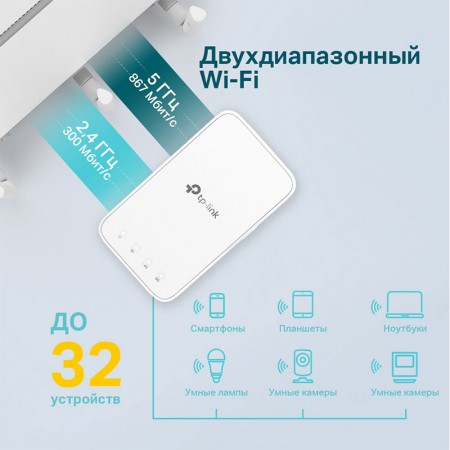 Усилитель Wi-Fi сигнала TP-Link RE300 фото 7