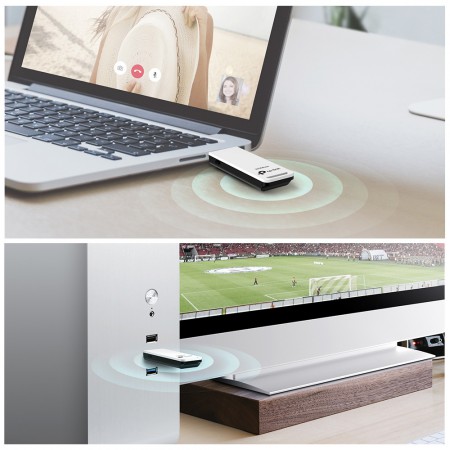 Адаптер USB-WiFi TP-Link N300 TL-WN821N фото 4