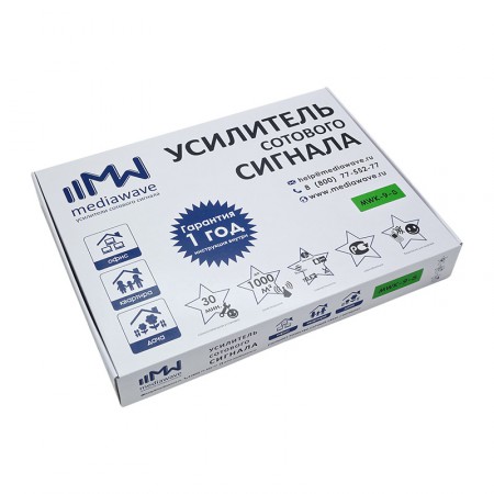Усилитель GSM-сигнала MediaWave MWK-9-S (до 100 м2) фото 4