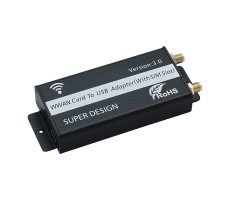 Адаптер (переходник) USB для модемов miniPCIe (корпусной, c RP-SMA) фото 2