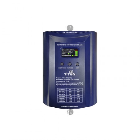 Репитер GSM+3G+4G Titan-5B (65 дБ, 100 мВт) фото 1