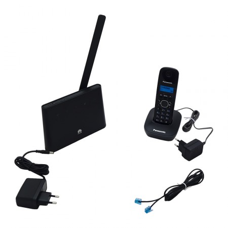 Стационарный GSM-телефон на базе роутера и DECT-трубки фото 1