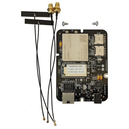 Роутер Tandem-4GT-OEM-11 для встраивания в антенны 4G, Dual-Sim, PoE, WiFi фото 2