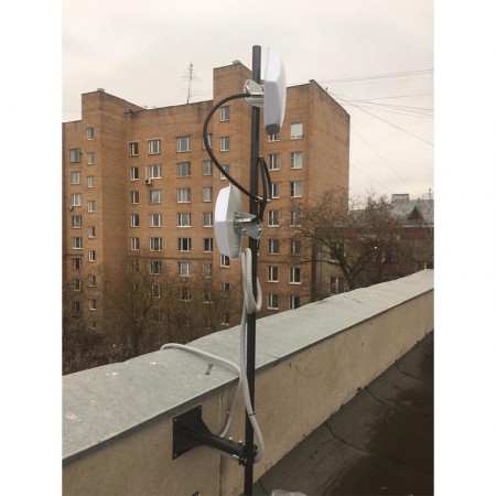 Мачта стальная серая 2 м. фото 2