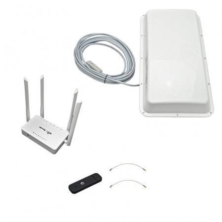 Усилитель 3G/4G Дача-Универсал 2x2 USB на базе антенны со встроенным модемом фото 1
