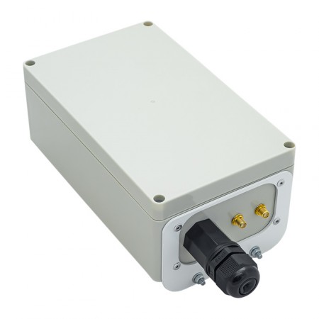 Гермобокс KG-SMAx2 (гермоввод RJ45, 2xCRC9) фото 2