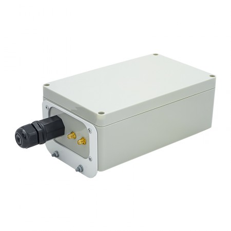 Гермобокс KG-SMAx2 (гермоввод RJ45, 2xCRC9) фото 3