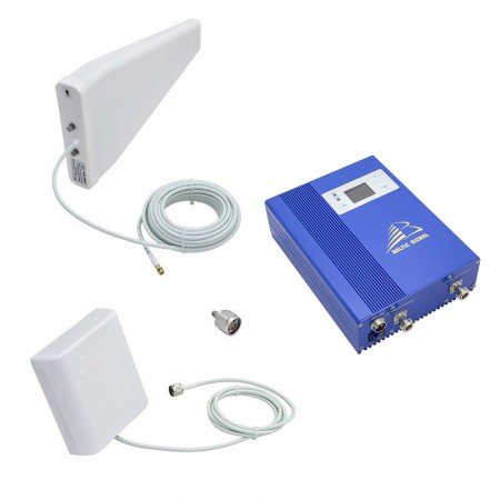 Комплект репитера BS-GSM/DCS/3G-70 SMART для усиления 900, 1800 и 3G (до 300 м2) фото 1