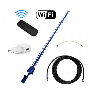 Усилитель интернет сигнала Дача-Мини (Антенна 4G, кабель, модем WiFi) фото 1