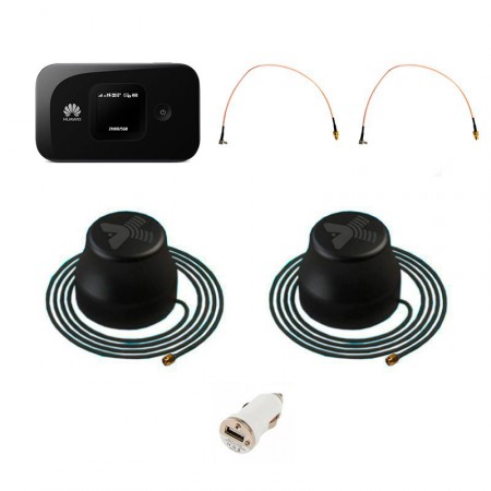 Роутер 3G/4G-WiFi Huawei E5577-321 с двумя антеннами для машины фото 1