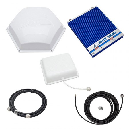 Усилитель GSM+3G Baltic Signal BS-GSM/3G-75-kit (до 400 м2) фото 1