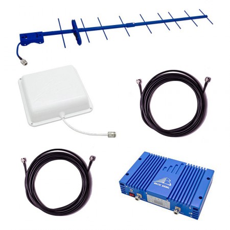 Комплект репитера Baltic Signal BS-GSM-80 для усиления GSM 900 (до 1200 кв.м) фото 1