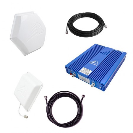 Комплект усилителя BS-GSM/DCS-80 PRO для усиления GSM/UMTS900 и GSM/LTE1800 (до 1500 м2) фото 1