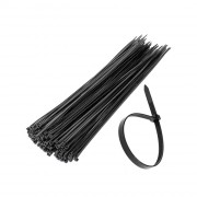 Стяжки для кабеля 300x5 черные (упаковка 100 шт)