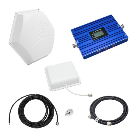 Комплект репитера на дачу BS-GSM/DCS/3G-70 для усиления 2G, 3G и 4G (до 300 м2) фото 1