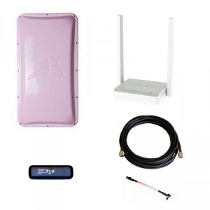 Усилитель 3G/4G-интернета на базе антенны 3G/4G 17 дБ, модема и роутера фото 1