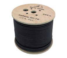 Кабель 5D-FB CCA PVC (черный) фото 6