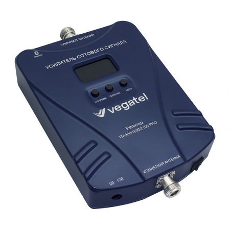 Репитер Vegatel TN-900/1800/2100 PRO (70 дБ, 200 мВт) фото 2