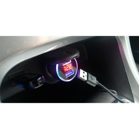Зарядка USB автомобильная 5В 3,1А фото 5