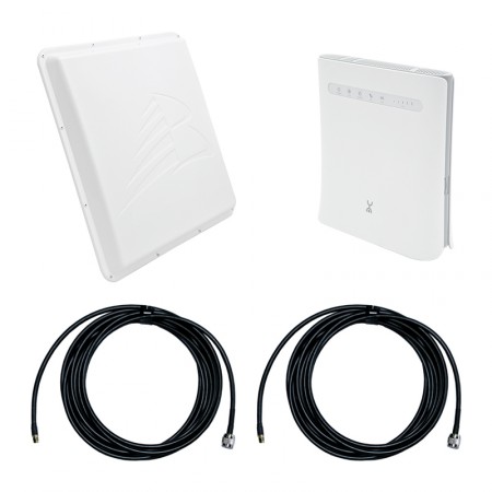 Усилитель сигнала связи интернета BS-WiFi-2x20 (4G до 20 км.) фото 1