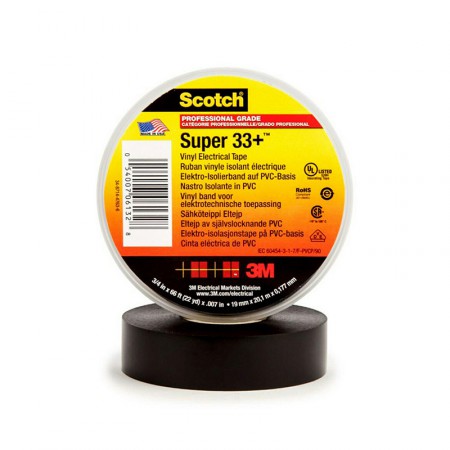Лента 3M Scotch Super 33+ фото 1